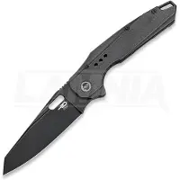 Bestech Couteau pliant Nyxie - Blackwash - Titanium, noir