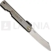 Higonokami Couteau pliant Triple Layered SK Folder Black