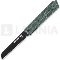 CRKT Couteau pliant Zephyr, vert, blanc