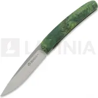 Maserin Couteau pliant Gourmet, green burl