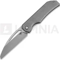 Bestech Couteau pliant Mini Taipan - Dark Beadblasted - Titanium, Grey