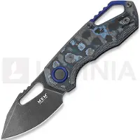 MKM Knives Couteau pliant Isonzo Clip Point BW, Arctic Storm CF
