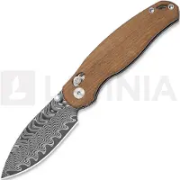 Kizer Cutlery Couteau pliant Phoca CD Damascus, Mkuruti