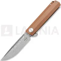 Böker Couteau pliant Cataclyst Brown Damascus