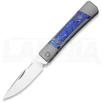 Kizer Cutlery Couteau pliant Little Grand, Gray Titanium & Timascus, Satin