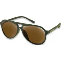 Bobster Maverick Sunglasses Noir Mirror Green Brown/CAT2