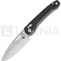 Bestech Couteau pliant Cobber - Stonewash + Satin - G10, noir
