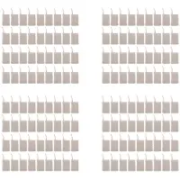 Semoic Bain de Douche Sisal Savon Sac Sisal Naturel Savon Sac Exfoliant Savon ÉConomiseur Pouch Titulaire 144 Pcs