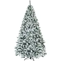 Coast Arbre de Noël artificiel Snowy - Avec support métallique - 225 cm
