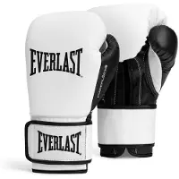 Everlast Powerlock Og Boxing Gloves Blanc 14 oz