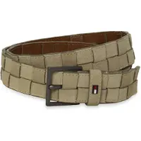 Tommy Hilfiger Hudson Suede Weave 3.5 Belt Beige 90 cm Homme