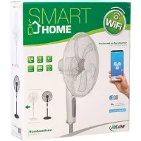 InLine 40160B Ventilateur sur pied SmartHome, noir