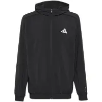 Adidas Tech Enfant - Vestes Zippees, Noir - Taille 147 - 152 CM - Poly Woven