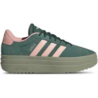 Adidas Baskets basses 'VL Court Bold' sapin / rose