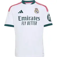 Adidas Real Madrid Enfant - Jerseys/Réplicas, Blanc - Taille 123 - 129 CM - Poly Jersey