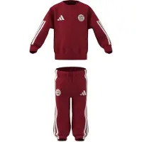 Adidas Fc Bayern Munich Dna Baby Jogger Long Sleeve Set Rouge 3-4 Years Enfants