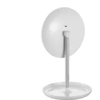 Platinet Miroir 44538, rond, diamètre 16,2 cm, avec LED 4W, blanc