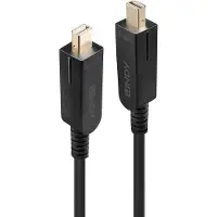 Lindy - Kit de câble DisplayPort - DisplayPort 1.4 - 70 m - rond, support pour 8K UHD (7680 x 4320) - noir