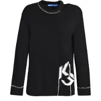 Karl lagerfeld JEANS Pull-over noir / blanc
