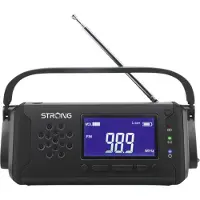 Strong EPR1500 Kurbelradio schwarz
