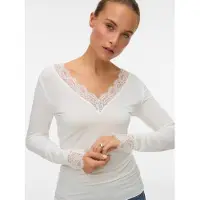 Vero Moda T-shirt 'VMSkye' blanc naturel