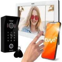 Eura WIDEODOMOFON VDP-99C5 biały WiFi RFID TUYA (Filaire, RFID, WiFi)
