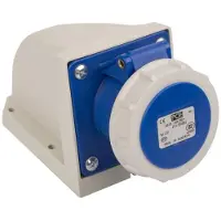 Pce Prise Murale 16A 3P 6H Twist (1132-6 Ip67)