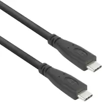 ACT AC7445, 5 m, USB C, USB C, USB 3.2 Gen 2 (3.1 Gen 2), 10 Gbit/s, Noir