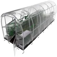 BAUMERA Serre KLASIKA SLIM 2x6m (12m2) avec polycarbonate 6mm