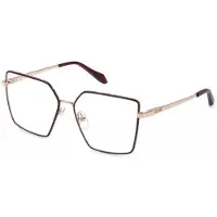 Just cavalli Vjc132 Geometric Woman Glasses Rouge 140/57 mm Femme
