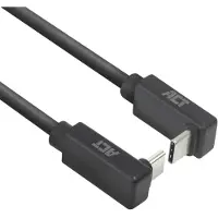 ACT AC7476, 0.5 m, USB C, USB 3.2 Gen 2 (3.1 Gen 2), 10 Gbit/s, Noir