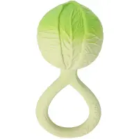 Oli&carol Cabbage Rattle Jaune Enfants