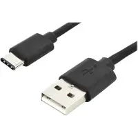 Digitus AK-300154-018-S câble USB 1,8 m USB 2.0 2 x USB A USB C Noir