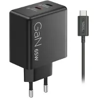 Lenovo DUAL USB-C GAN 65W +CABLE