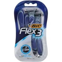 BIC Flex 3 Rasoir jetable pour hommes 4 pc(s) no data