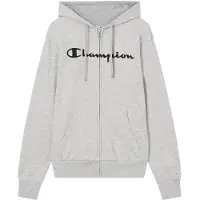 Champion Veste de survêtement gris chiné / noir