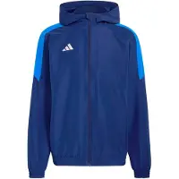 Adidas Veste de sport 'TIRO ES' bleu ciel / bleu foncé