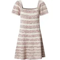 Pepe Jeans Robes en maille 'Alina' rose ancienne / rose pastel / blanc cassé