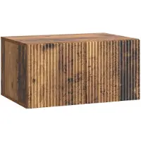 vidaXL Meuble TV mural 59,5 x 41 x 30 cm en bois recyclé