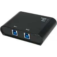 Logilink Commutateur de partage USB 3.0, 2 PC vers 1 terminal USB