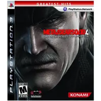 Ps3 Metal Gear Solid 4: Guns Of The Patriots Noir PAL