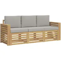 vidaXL Ensembles de canapés en bois massif d'acacia