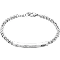 Police Cubet Bracelet Argenté Homme