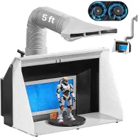 Vevor Cabine de Peinture Aérographe Portable 545x475x370 mm