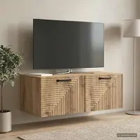 Prolenta Maison Exclusive - Meuble TV mural 78,5 x 41 x 30 cm, chêne Artisan
