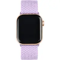 IDEAL OF SWEDEN Soft Braid Watch Band pour Apple Watch | 38/40/41/42 mm - Lavender Milk