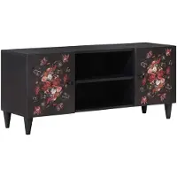 vidaXL Armoires de rangement Multicolore 105 x 33,5 x 46 cm Bois massif Mango