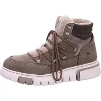 Lerros Chaussures de marche pour femmes, bottes, lacées, couleur marron
