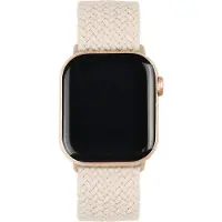 IDEAL OF SWEDEN Soft Braid Watch Band pour Apple Watch | 38/40/41/42 mm - Perfect Beige