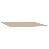 vidaXL Tissu de remplacement pour store, beige, 250 x 200 cm, polyester